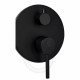 Душевая система встраиваемая FILARETE Roun FL1020BL, черный