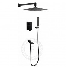 Душевая система встраиваемая FILARETE Fing FL1040BL, черный