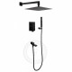 Душевая система встраиваемая FILARETE Fing FL1040BL, черный