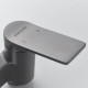 Гигиенический душ со смесителем Shevanik S4105T-1, оружейная сталь