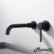 Смеситель для раковины встраиваемый Maretti Eleganza Black ENB32RF13, черный