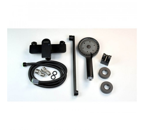 Смеситель для ванны Fmark FS8824H, черный