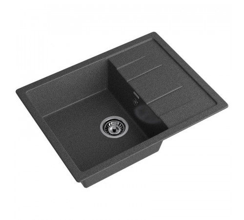 Кухонная мойка GranFest QUADRO 650L, графит