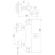 Смеситель для ванны Rav Slezak Dunaj Termostat TRM54.5