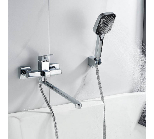 Смеситель для ванны Shevanik S9622, хром