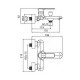 Смеситель для ванны Maretti Aria AR22RF845, хром
