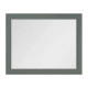 Зеркало с подсветкой La Fenice Cubo Grigio 80х60, серо-зелёное