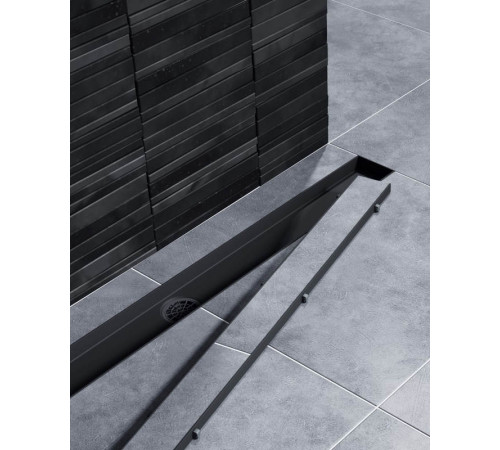 Душевой лоток (двухсторонняя решетка) TIMO Drain System DS230210/03, черный
