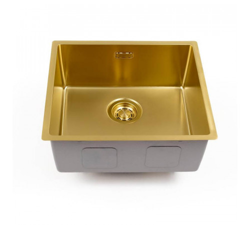 Кухонная мойка Grandex Aqua Optima 5010861, золото