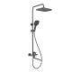 Душевая система Prohanss P62.24.09, графит