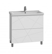 Тумба с раковиной напольная VIGO Geometry 025, 80 см