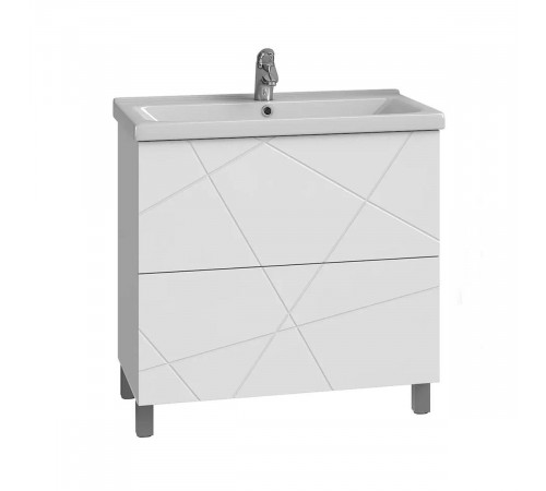 Тумба с раковиной напольная VIGO Geometry 025, 80 см