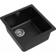 RIVELATO Мойка BERKANA 35 подст.монтаж 1-чаш 415*455 nero арт.