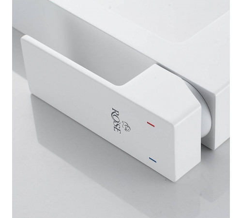 Смеситель для раковины высокий Rose R18C R1811C-1, белый