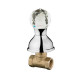 Запорный вентиль Webert Karenina KA690101015, хром