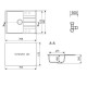 Кухонная мойка Ulgran Quartz Prima 780-03, десерт