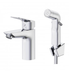 Смеситель для раковины с гигиеническим душем Esko KG27H, хром
