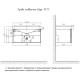 Тумба под раковину подвесная Velvex Edge tp.EDG.9696.70.1Y белый глянец, 70 см