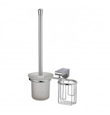 Ершик с держателем освежителя Savol S-L07394, хром