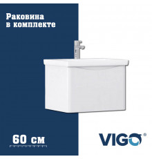 Тумба с раковиной напольная VIGO Glem  335-com, 60 см