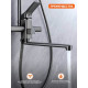 Душевая система Prohanss P62.24.09, графит