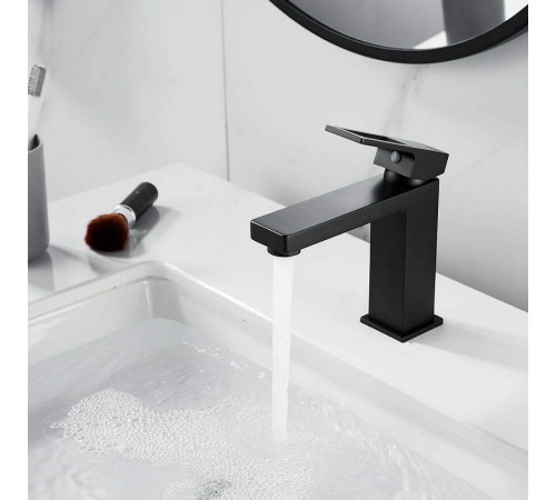 Смеситель для раковины Raffine F0196H, черный