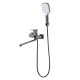 Смеситель для ванны Prohanss P60.22.09, графит
