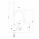 Смеситель для кухни Fmark FS8244Q-01, графит
