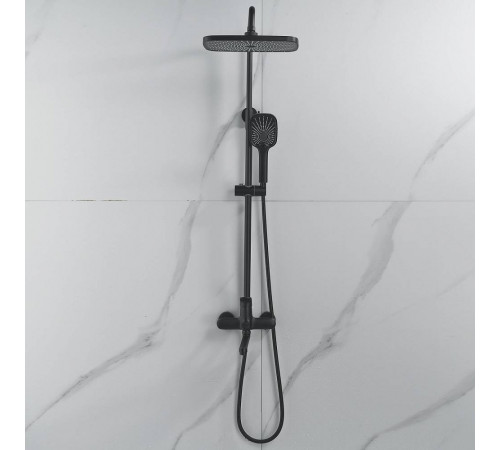 Душевая система Raffine F3685H, черный