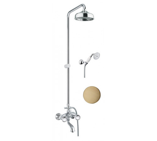 Душевая система Fiore XT SKY (SWAROVSKI®) 17ZZ0615, бронза