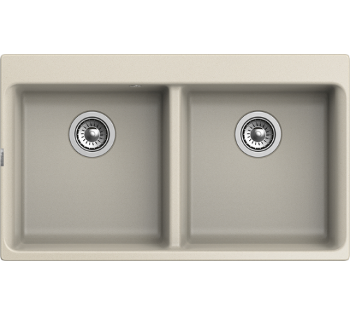 RIVELATO Мойка AXEL 90-2D  2-чаши 870*520мм beige scuro арт.