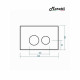 Комплект Maretti 3 в 1: унитаз UM10PBM51-560, инсталляция AC11P5211, кнопка AC12EA-560