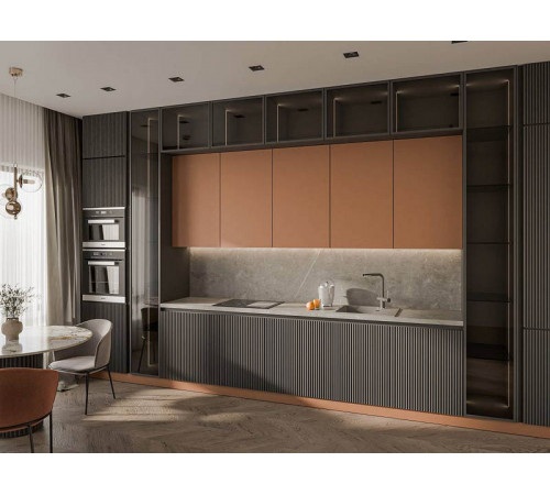 RIVELATO Мойка RAUM 58  1-чаша 580*500мм grigio metallizzato арт.