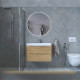 Тумба с раковиной подвесная Velvex Clay tp.CLA.9595.80.2Y дуб верона, 80 см