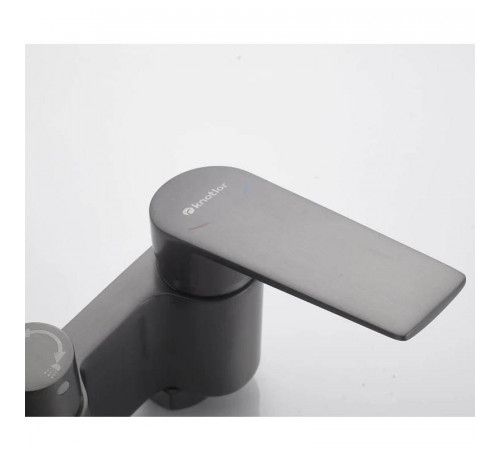 Душевая система Knotlor KN-62/GM, вороненая сталь