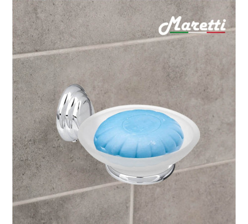 Мыльница Maretti Karla KA8012010, хром