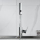 Смеситель для кухни с мультифункциональным изливом Raffine F203, хром