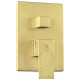 Душевая система встраиваемая FILARETE Fing FL1044MG, матовое золото
