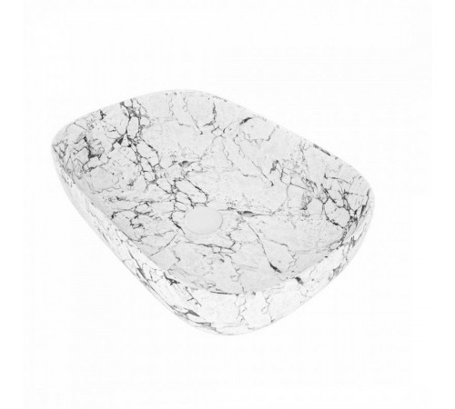Раковина чаша Maretti FL13NS66-740MR, белый мрамор