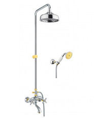 Душевая система Fiore MARGOT SKY (SWAROVSKI®) 01CO0615, хром/золото