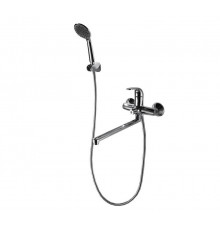 Смеситель для ванны Bravat FIT F6135188CP-LB-RUS, хром