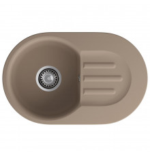 Кухонная мойка GranFest SMART 685L, песочный