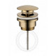 Донный клапан для раковины FILARETE FL75MG, матовое золото