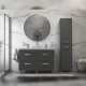 Пенал (40см) Velvex Orlando pn.ORL.40, графит