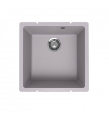 Кухонная мойка Ulgran Quartz Under 400-04, платина