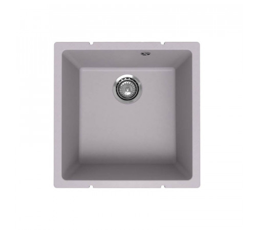 Кухонная мойка Ulgran Quartz Under 400-04, платина