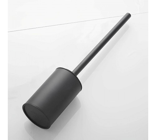 Ершик для унитаза напольный Maretti Umbria Black UMB56N24, черный