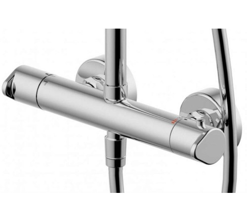 Душевая система с термостатом Bravat Waterfall F939114C-A5-RUS, хром