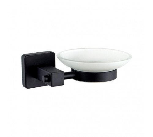 Мыльница Maretti Umbria Black UMB55CP33, черный