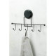 Крючок для ванной FIXSEN MAGIC BLACK FX-45005-5, черный